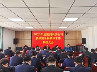 PA视讯 召开2020年度领导班子和领导干部考核大会