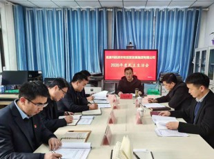 PA视讯 召开2020年度领导班子民主生活会